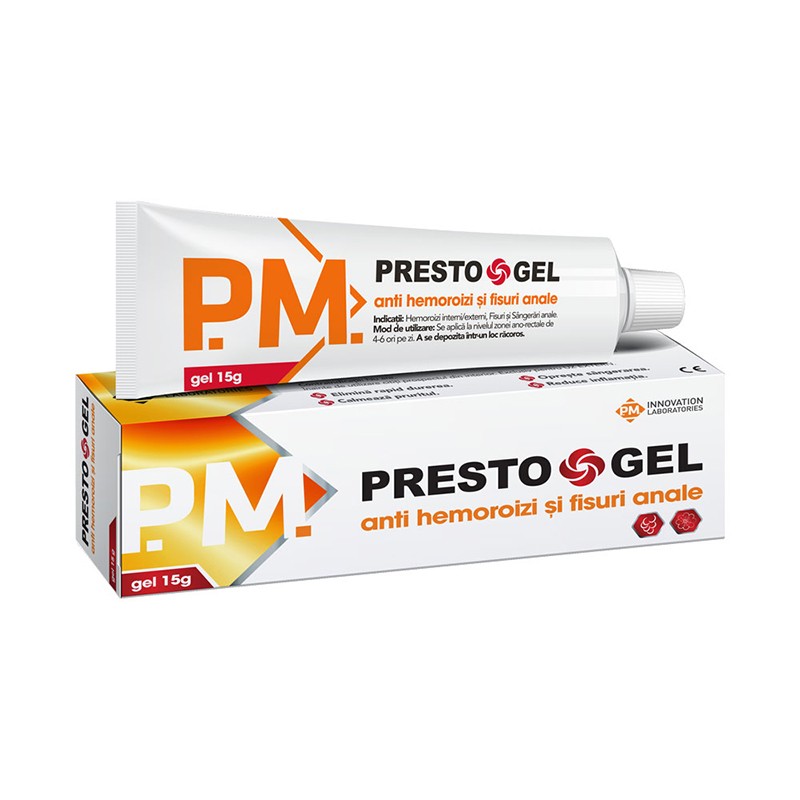 PrestoGel® Gel pentru hemoroizi