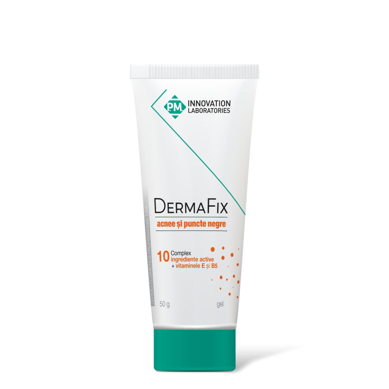 DermaFix gel pentru acnee și puncte negre, 50 g