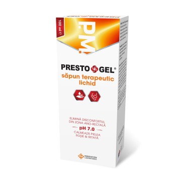 PrestoGel® Săpun terapeutic lichid 100 ml